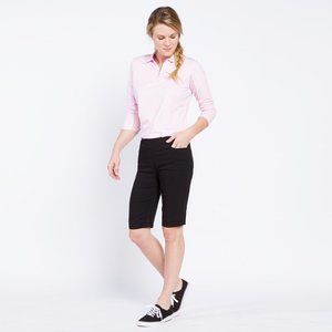 Bette & Court 12" Black Golf Short | Size 12